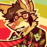 vintage coyote art